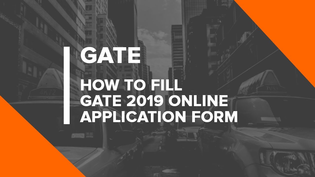 Tutorial: How To Fill GATE 2019 Online Application Form (GOAPS) Step By ...