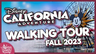 Disney California Adventure WALKTHROUGH Fall 2023 | Full Tour