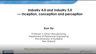 Monash Smart Manufacturing Hub - Seminar - Industry 4.0 and 5.0