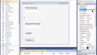Visual Basic 2010 Express Tutorial 4 - Simple Calculator Part 1