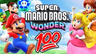 Super Mario Bros Wonder - Full Game 100% Walkthrough (No Badges Challenge)