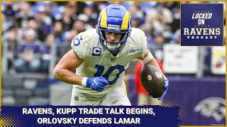 Early Baltimore Ravens, Cooper Kupp trade talk begins, Dan Orlovsky furiously defends Lamar Jackson