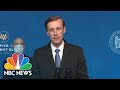 Biden's National Security Advisor Jake Sullivan Delivers Remarks | NBC News