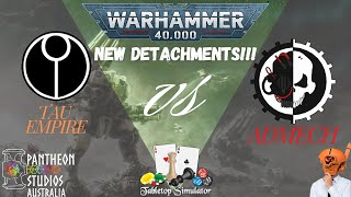 Crisis heavy Auxiliary Cadre vs Admech: Full TTS game