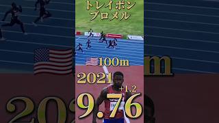 【男子100m世界歴代6位タイ】トレイボン・ブロメル 選手 《高校生ながら追い風参考記録9秒台を出した男》【100m/陸上競技】