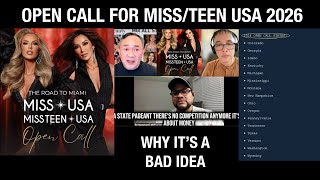 Open Call for Miss/Teen USA 2026 - Why It’s A Bad Idea