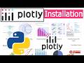 How to Install Plotly with latest Python on Windows 10/11 [ 2025 Update ] Plotly Tutorial