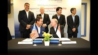 MOU Signing ST Engineering Pensacola