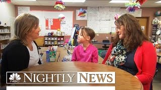 Teacher Volunteers to Donate Her Kidney to First Grade Student | NBC Nightly News