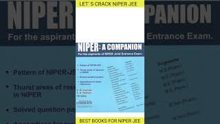 😲Best books for NIPER JEE.📚 Mostly asked question book.🎯Niper jee preparation.#gpat #niperjee