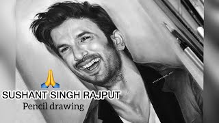 RIP Sushant Singh Rajput | A tribute - Pencil drawing
