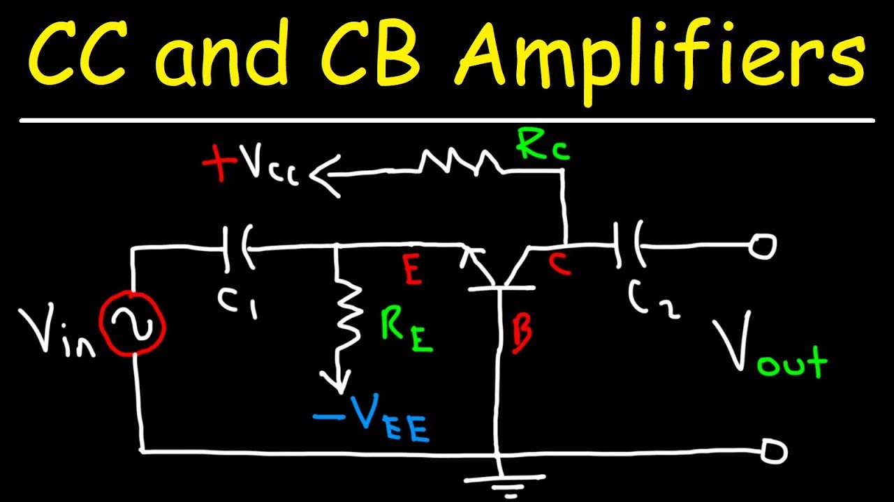 Common Collector And Common Base Amplifiers - YouTube