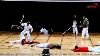 Oriental Karate and Kobudo Club#karate demonstration # Nunchaku Fight#