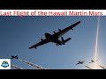 Hawaii Martin Mars Final Flight at Pat Bay BC, Canada