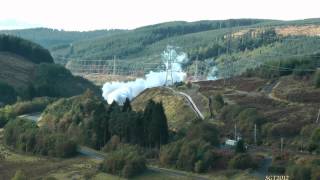 LMS 46233 powers over Beattock on The Caledonian 6/10/12.