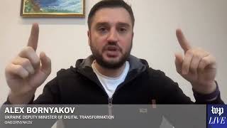 Alex Bornyakov on connecting with tech companies to aid Ukraine in the war against Russia