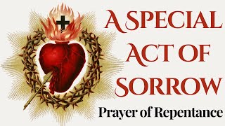 A Special Act of Sorrow - (Prayer of Repentance)