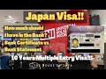 JAPAN VISA 🇯🇵 | Unexpected Multiple Entry Visa!