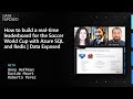 How to build a real-time leaderboard for the Soccer World Cup with Azure SQL & Redis | Data Exposed