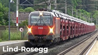 Osterreichisch Züge Vlog #110 - Lind-Rosegg Bahnhst 05.07.2023