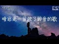 暗恋是一首按了静音的歌 王贰浪『暗恋就像按了静音的歌，时间流走了 你也不见了，袅无音讯 我还在想你呢』【动态歌词pinyin lyrics】