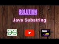 Java Substring || @GeeksforGeeks  || Problem Solving || Solution || Gorakh Codes