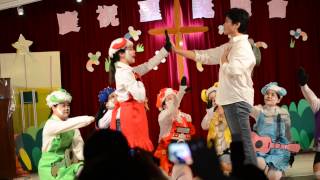 2013-12-20 衛道幼兒園聖誕晚會-七隻小羊話劇 PART2