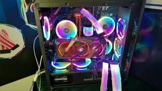My new colorful computer！！！@Newegg Studios