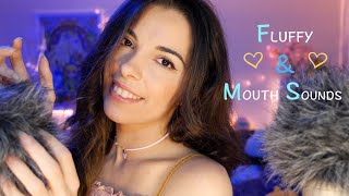 ASMR FR ~ Fluffy Intense Inaudible/Unintelligible 💛 [Ear to Ear - Brain Massage - Mouth Sounds]