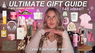 145 (actually cool) HOLIDAY GIFT IDEAS | 🎀 ultimate wishlist & gift guide for ‘THAT GIRL’