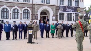 Ceremonia militară de decorare a Drapelului de Luptă