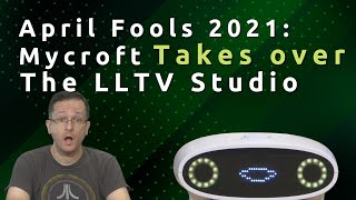 Mycroft takes over the LearnLinuxTV Studios and reviews Debian (April Fools 2021)