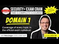 CompTIA Security+ SY0-701 - DOMAIN 1 COMPLETE