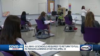 All NH schools required to return to full in-person learning by April 19