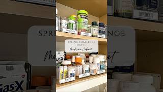 Day 11: Time to focus on your medicine cabinet! Find 1 item you can #declutter today.