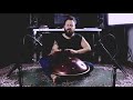 hluru handpan ”class a golden edge ” adrian portia（hangpan cover ）