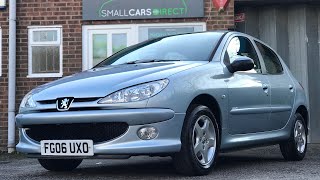 Used 2006 Peugeot 206 1.4i 16v Sport For Sale Review via Small Cars Direct, New Milton, Hampshire