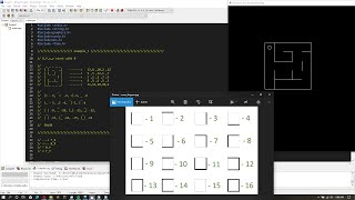 Simple Micromouse Maze Solving Simulation and Algorithm
