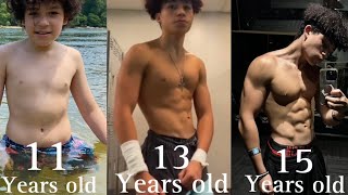 From Kid to Teen: My Incredible Physical Transformation in 4 Years Gabe ossa