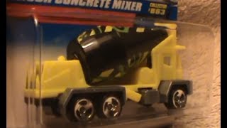 OSHKOSH CONCRETE MIXER COLLECTOR #863 HOT WHEELS