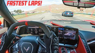 RECORD 2020 C8 CORVETTE LAP AT WILLOW SPRINGS RACEWAY! (My fastest laps yet)