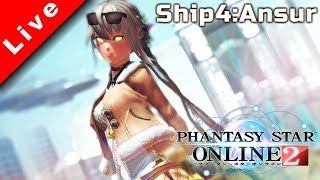 【PSO2 Live】リターナーかクラック掘り３日目【Ship4】