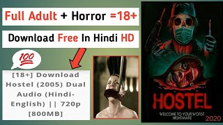 Full Adult + Horror 18+ Movie Hindi dubbed Hollywood Movie 2020