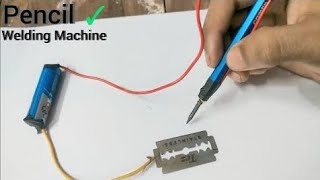 How To Make Simple Pencil Welding Machine At Home || practical inventions || #video #pencil