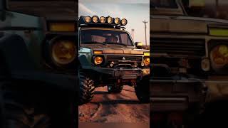 LADA 4x4 Нива пикап в стиле постапокалипсис (91) #нива #автомобиль #оффроуд