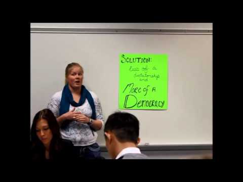 How do you start a democratic classroom?