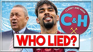 Who lied about Lucas Paqueta? | Incredible West Ham statistic without Brazilian superstar!