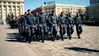 Общегородской развод на патрулирование. Парад спец техники и инструктаж силовиков