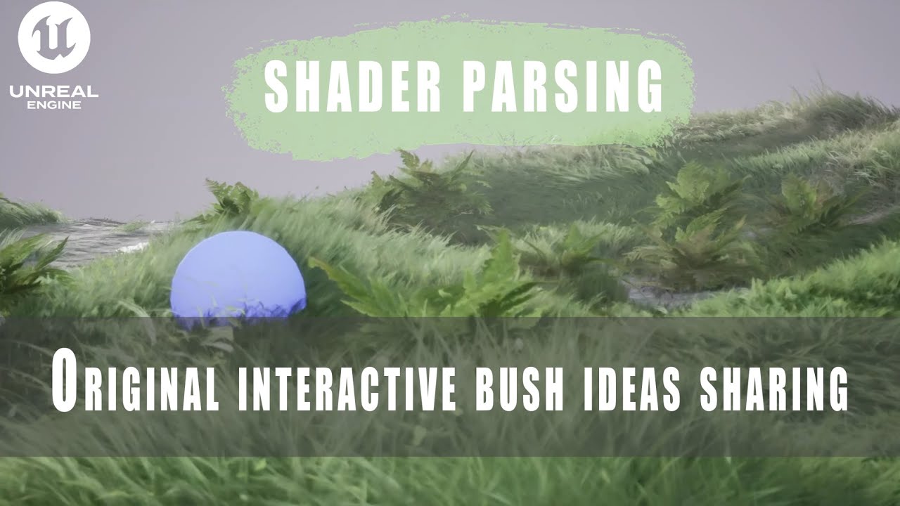 Ue5 Interactive Grass Tutorial Youtube