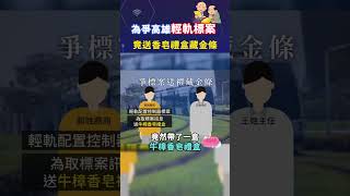 爭高雄輕軌標案 竟送香皂禮盒藏金條 #shorts